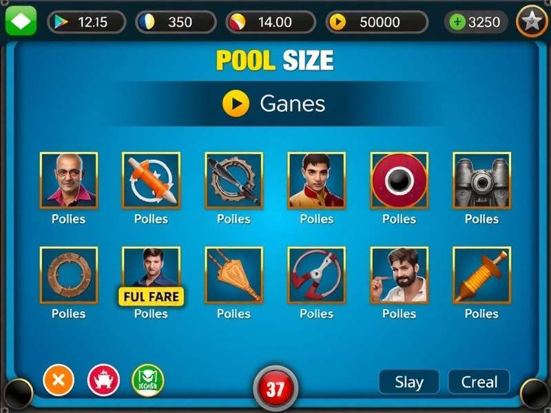 Hindustan Pool Pro Game Interface